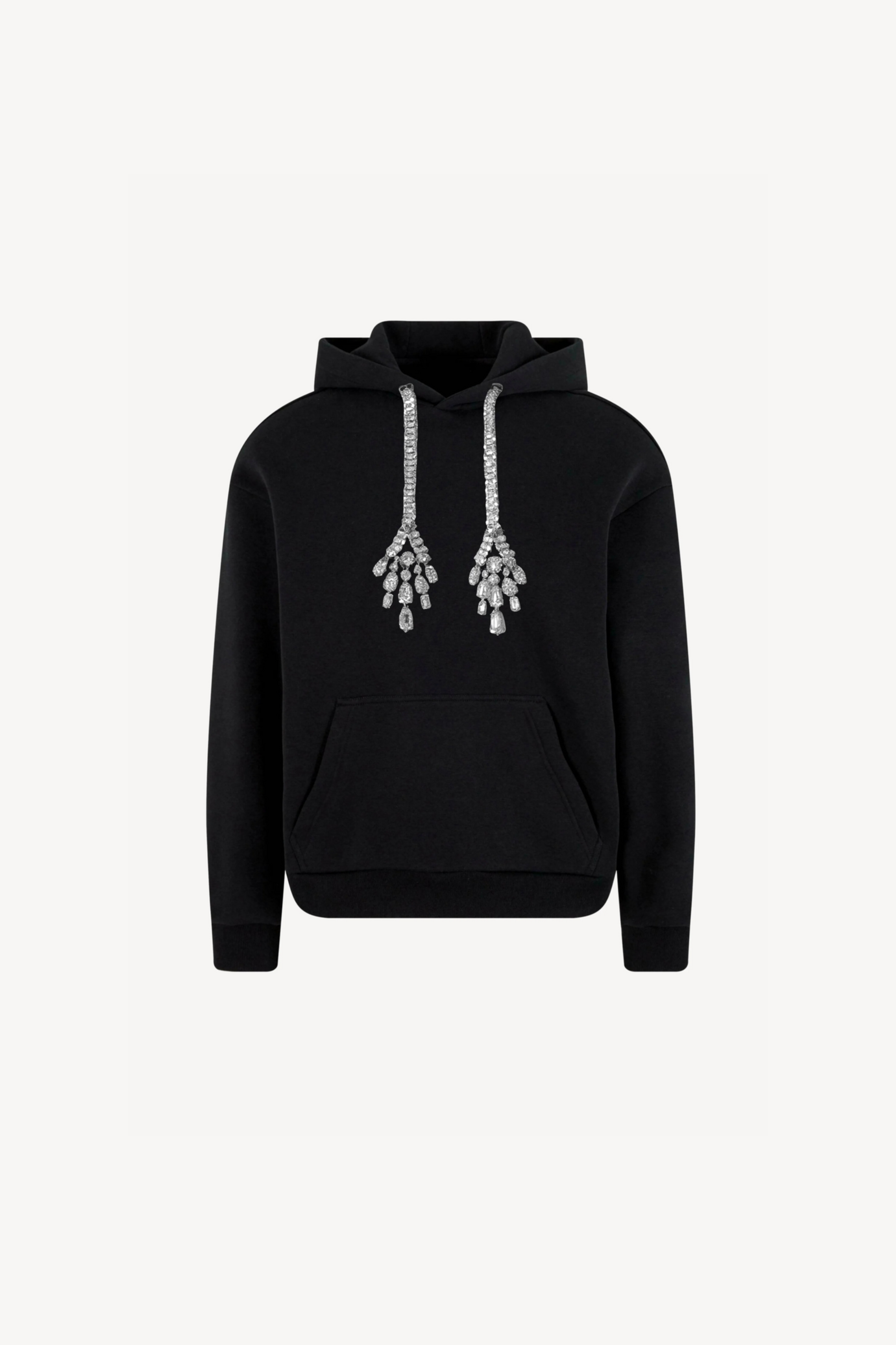 CRYSTAL DRAWSTRING HOODIE