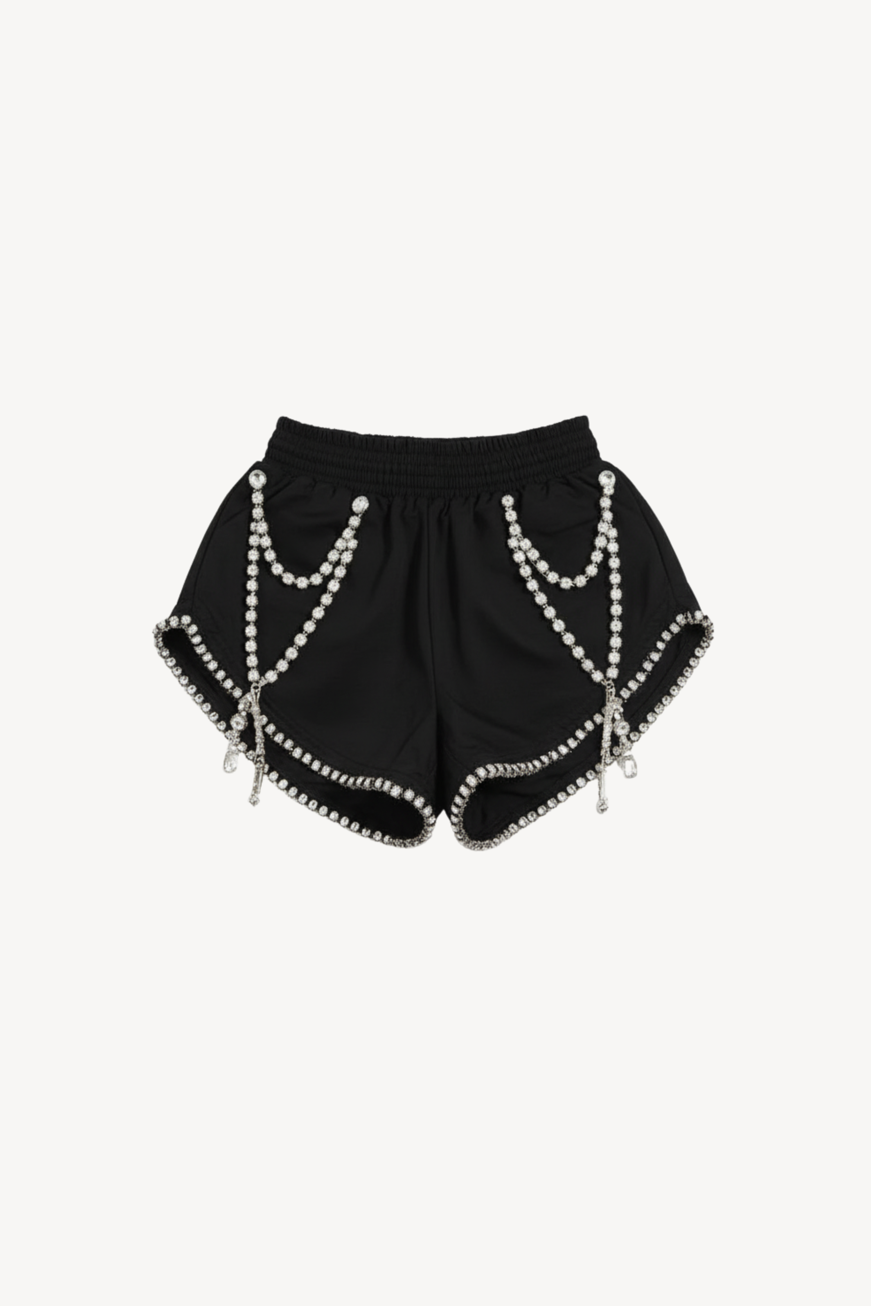 CRYSTAL-TRIM SHORTS