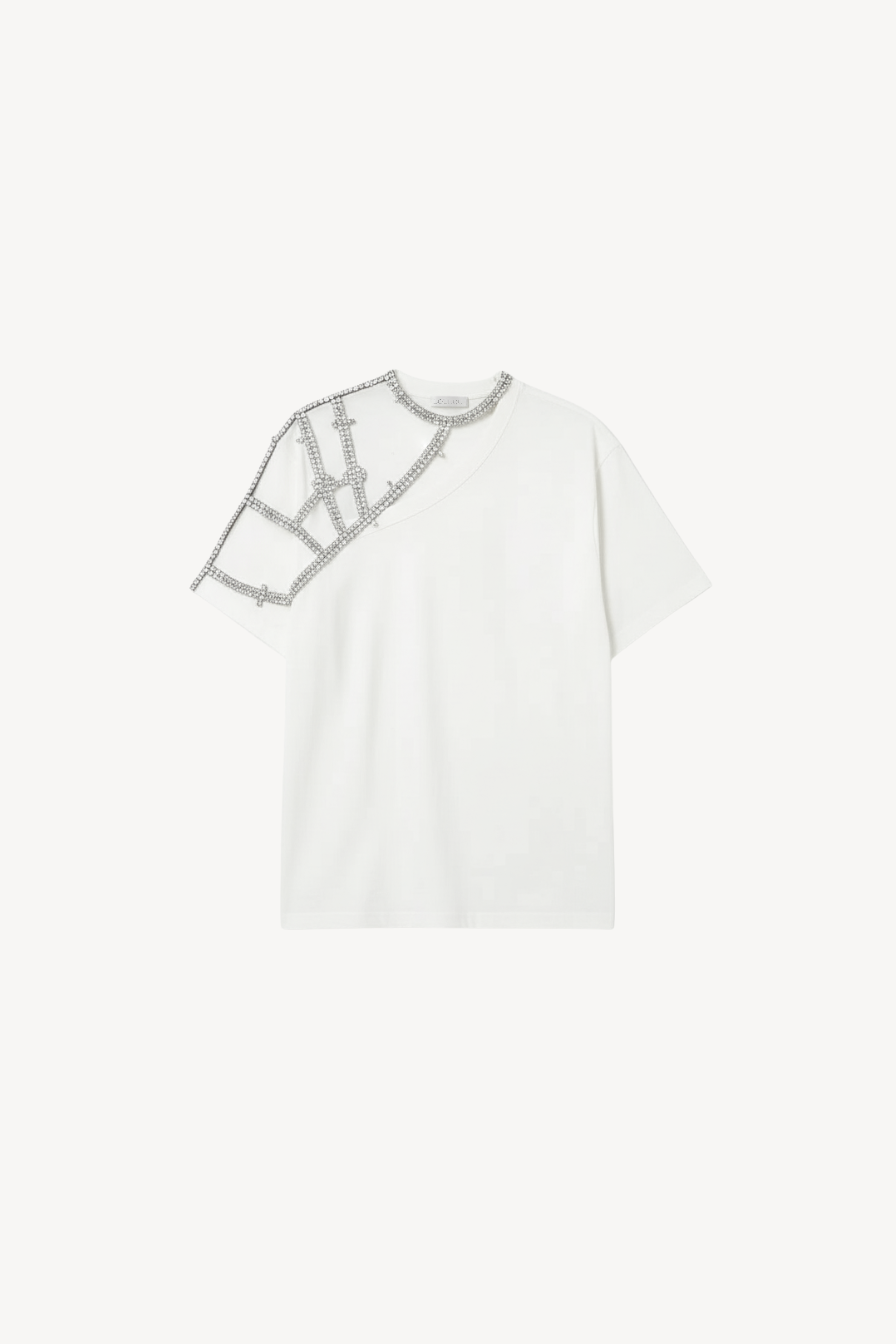 SHOULDER DETAILED TEE