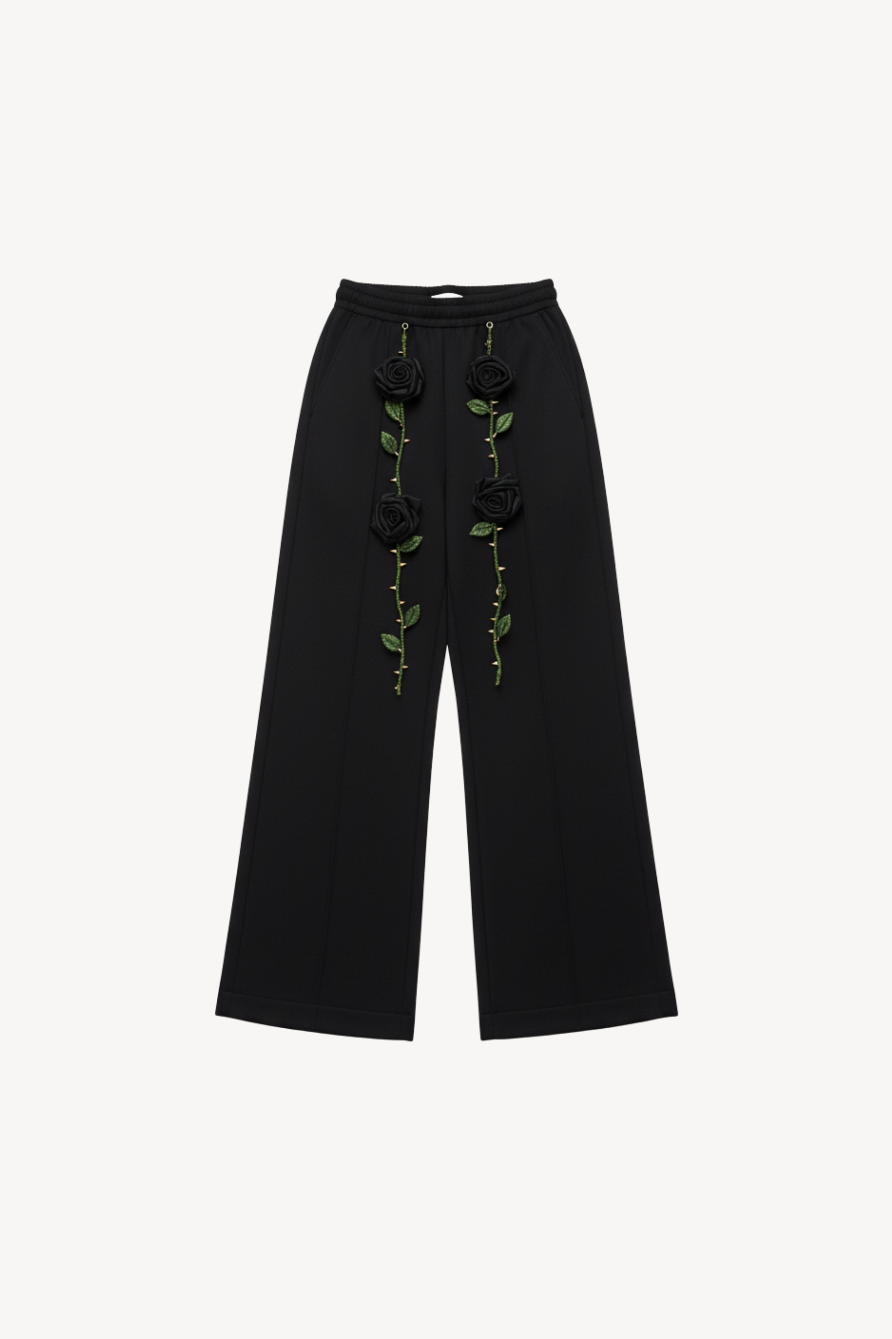 BLACK ROSE JOGGER TROUSERS