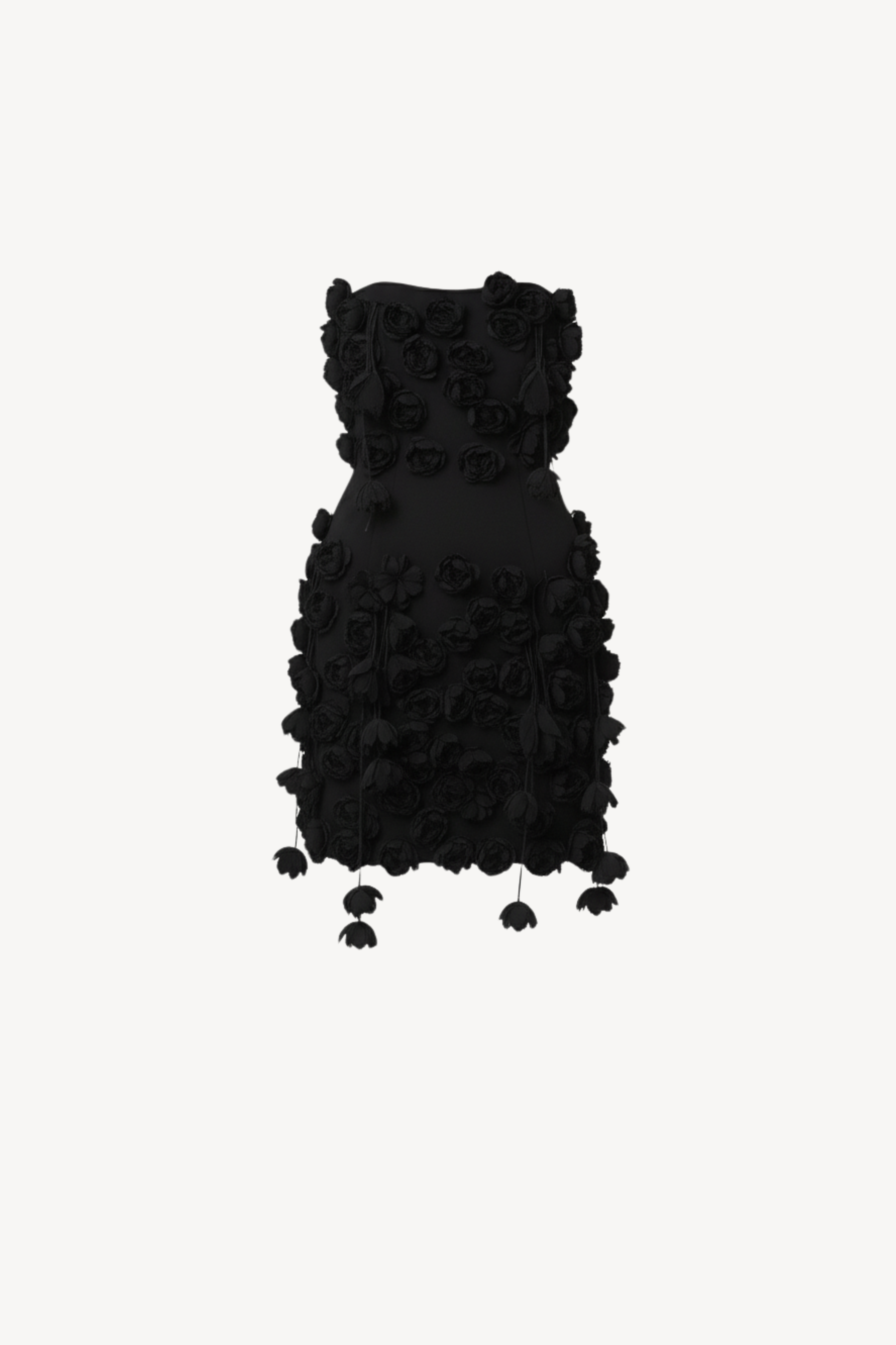 BLACK ROSE MINI DRESS