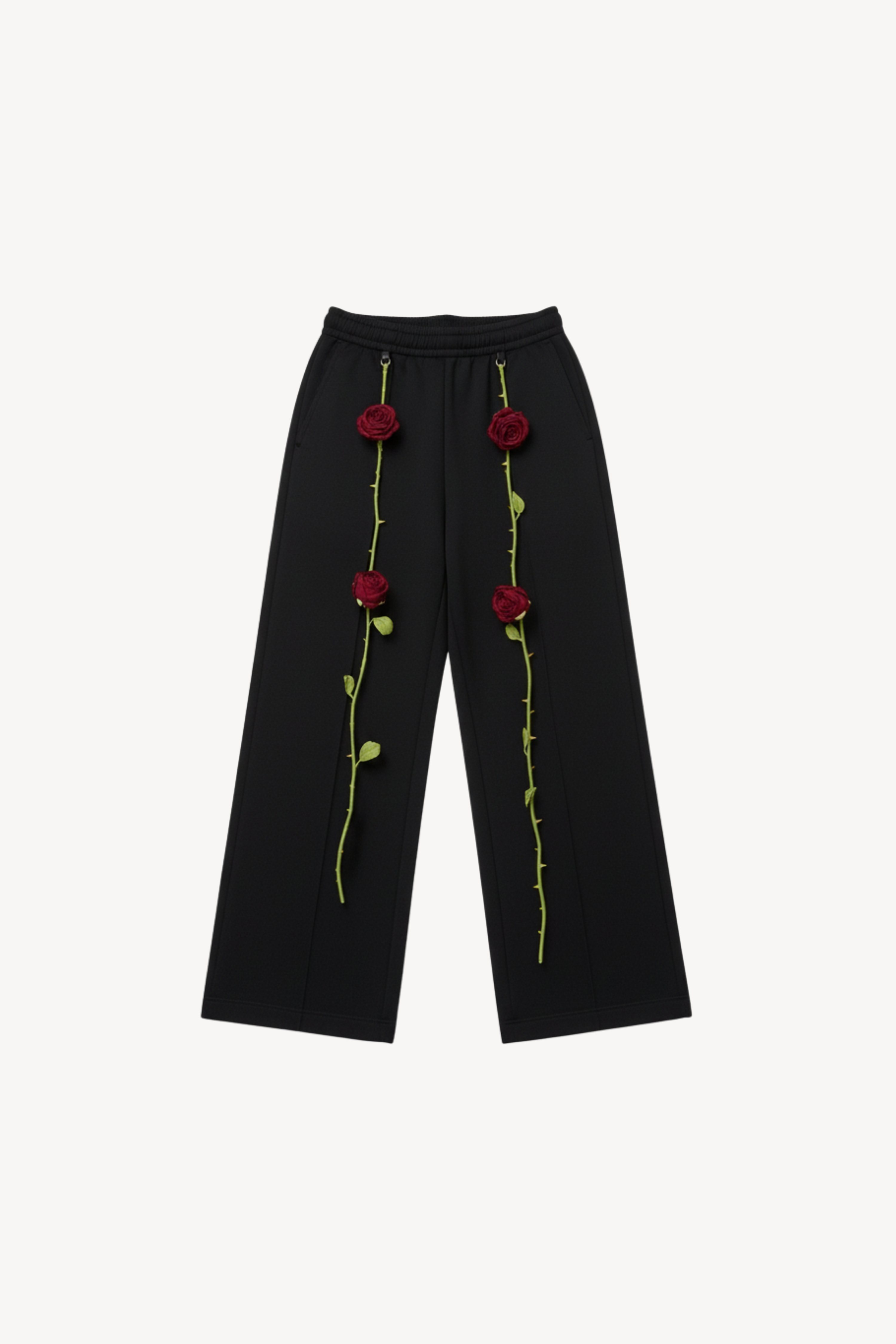 BLACK ROSE JOGGER TROUSERS