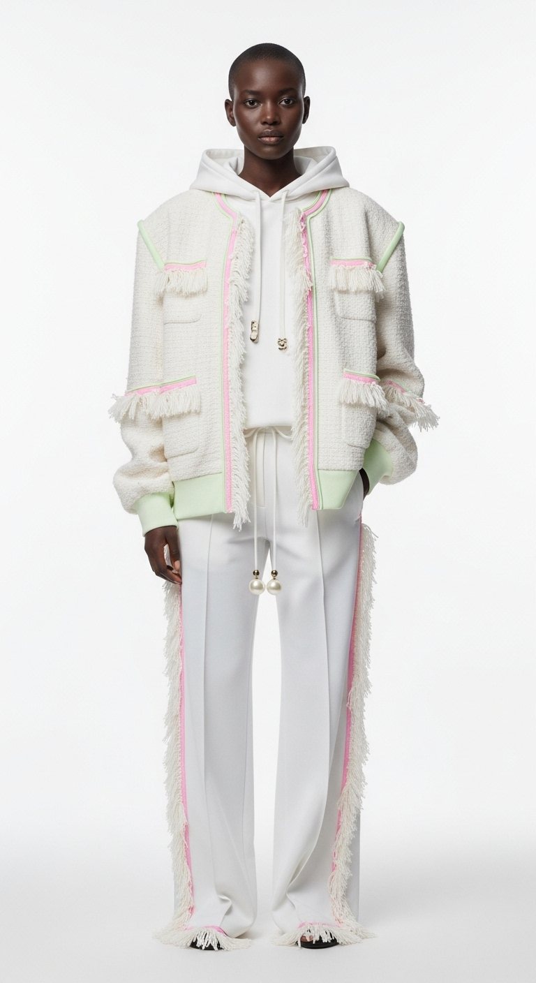 IVORY FRINGE ENSEMBLE