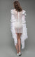 Mirror lace-paneled cotton minidress - LOULOU